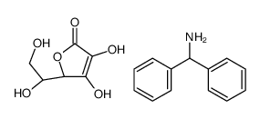L-抗坏血酸二苯甲胺结构式