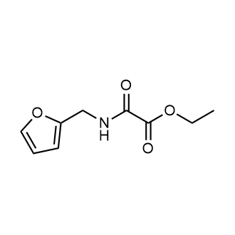 2-((呋喃-2-基甲基)氨基)-2-氧代乙酸乙酯结构式
