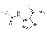 5-acetamido-3H-imidazole-4-carboxamide结构式