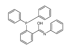 2-diphenylphosphanyl-N-phenylbenzamide结构式