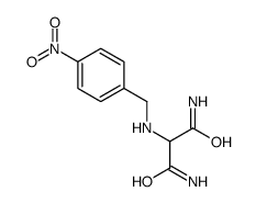 2-[(4-nitrophenyl)methylamino]propanediamide Structure