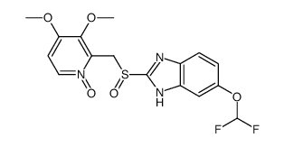 Pantoprazole N-Oxide Structure