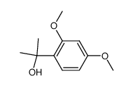 2-(2,4-dimethoxyphenyl)propan-2-ol结构式