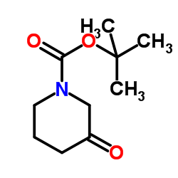 1-Boc-3-Piperidinone Structure