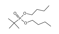 tert-butyl-phosphonic acid dibutyl ester结构式