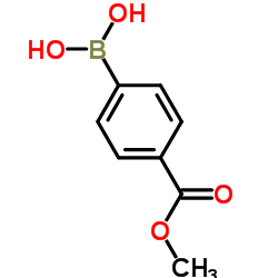 4-甲酯基苯硼酸结构式