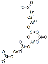 Silicic acid, aluminum calcium salt, cerium-doped Structure