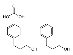 carbonic acid,3-phenylpropan-1-ol Structure