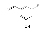 3-氟-5-羟基苯甲醛结构式