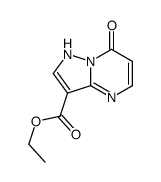 7-氧代-1,7-二氢吡唑并[1,5-a]嘧啶-3-羧酸乙酯结构式