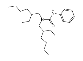 N,N-Di-(2-ethyl-hexyl)-N'-phenyl-harnstoff Structure