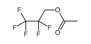 2,2,3,3,3-Pentafluoropropyl acetate Structure