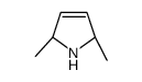 (2S,5S)-2,5-dimethyl-2,5-dihydro-1H-pyrrole Structure