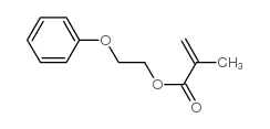 2-PHENOXYETHYL METHACRYLATE structure