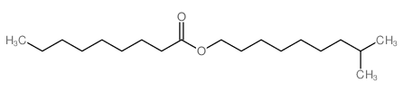 8-甲基-1-壬酸壬酯结构式