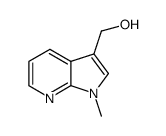 (1-甲基吡咯并[2,3-b]吡啶-3-基)甲醇结构式