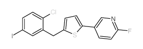 2-(2-氯-5-碘苯甲基)-5-(3-(6-氟吡啶)基)噻吩图片