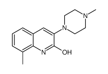 8-methyl-3-(4-methyl-1-piperazinyl)-2(1H)-quinolinone picture