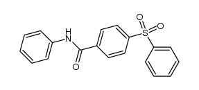 (4-carboxyanilino)phenyl phenylsulfone Structure