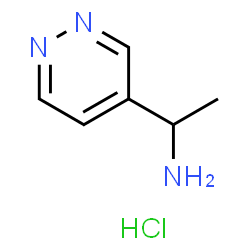 1-(4-哒嗪基)乙胺盐酸盐结构式