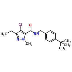 吡螨胺结构式