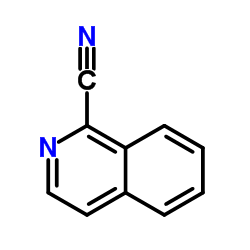 1-Isoquinolinecarbonitrile Structure