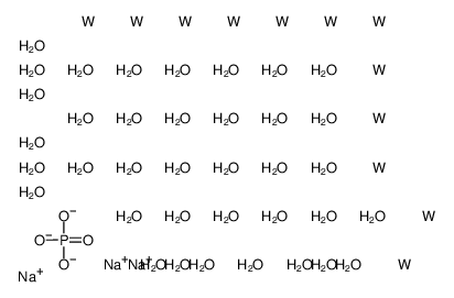 磷钨酸钠结构式