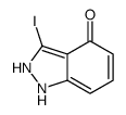 3-Iodo-1H-indazol-4-ol Structure