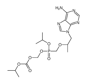 富马酸替诺福韦酯杂质3结构式