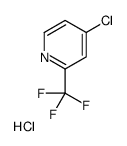4-chloro-2-(trifluoromethyl)pyridine,hydrochloride Structure