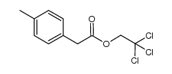 4-tolylacetic acid 2,2,2-trichloroethyl ester Structure
