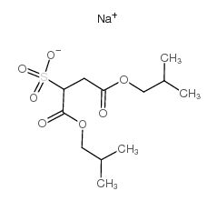sodium diisobutyl sulfosuccinate Structure