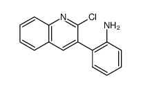3-(2-aminophenyl)-2-chloroquinoline Structure