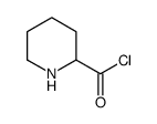 2-Piperidinecarbonyl chloride (9CI)结构式