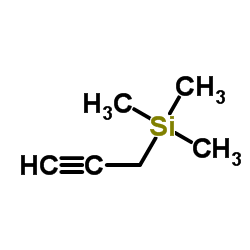 Trimethyl(2-propyn-1-yl)silane structure