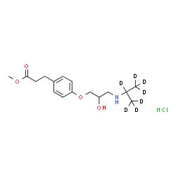 Esmolol-d7 (hydrochloride) Structure