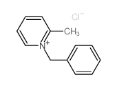 氯化2-甲基-1-苯甲基吡啶翁结构式