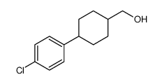 Trans-4-(4-Chlorophenyl)Cyclohexyl)Methanol Structure