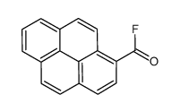 pyrene-1-carbonyl fluoride结构式