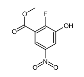 methyl 2-fluoro-3-hydroxy-5-nitrobenzoate Structure