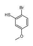 2-Bromo-5-methoxybenzenethiol Structure