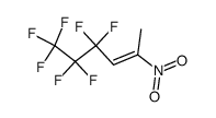 4,4,5,5,6,6,6-heptafluoro-2-nitro-hex-2-ene Structure