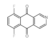 6,9-二氟苯并异喹啉-5,10-二酮结构式