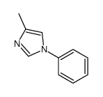 4-methyl-1-phenylimidazole Structure