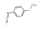4-(methylthio)phenyl isothiocyanate Structure