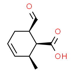 3-Cyclohexene-1-carboxylic acid, 6-formyl-2-methyl-, cis,cis- (8CI) Structure