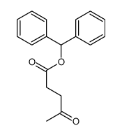benzhydryl 4-oxopentanoate Structure