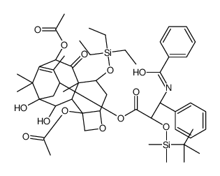 7-O-(三乙基硅烷基)-2’-O-叔-丁基(二甲基)硅烷基-2-去苯甲酰基紫杉醇图片