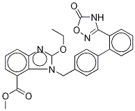 azilsartan-d5 methyl ester结构式