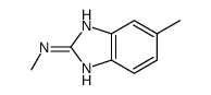 1H-Benzimidazol-2-amine,N,5-dimethyl-(9CI) Structure